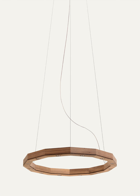 Lampada Dodici in legno